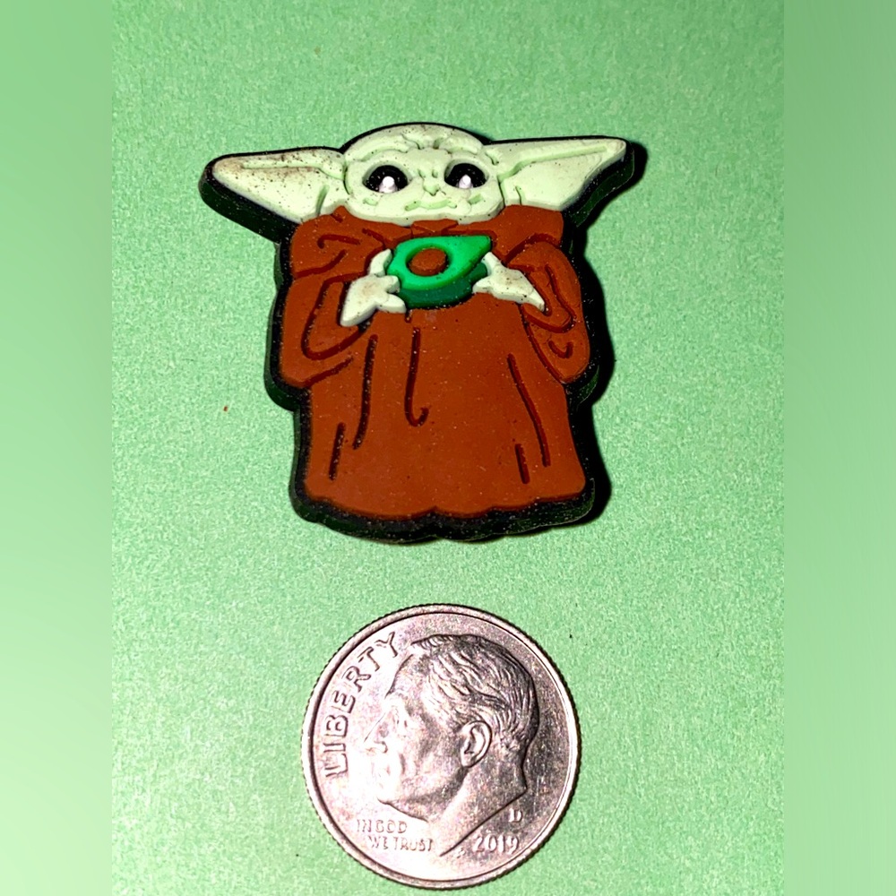 (10 for $15) Boba Fett Baby Yoda Star Wars The Mandalorian Crocs Shoe Charms